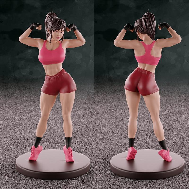 Fighter Girl STL files
