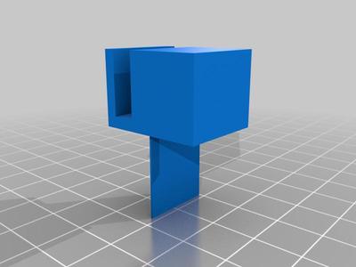 Sliding door upper rail guide (Form / Optimum closet)