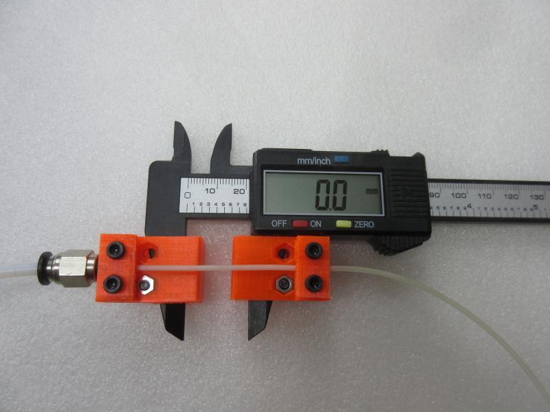 Filament feed amount confirmation jig