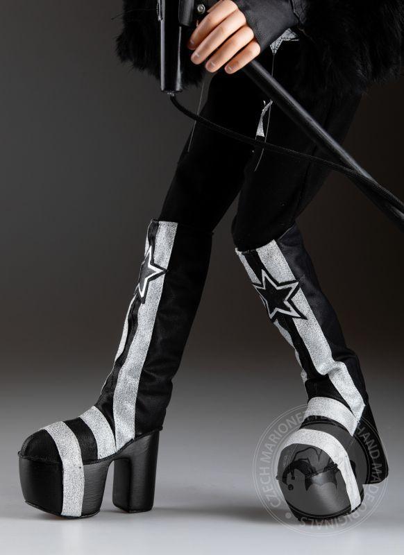 High boots, a 3D printable model for puppet