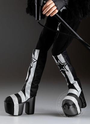 High boots, a 3D printable model for puppet
