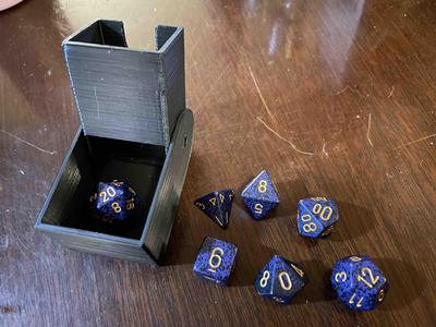 Compact Travel D&D Dice Tower