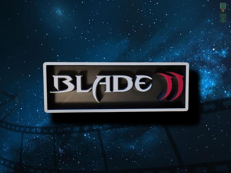 Blade 2 Cinema Film Room Sign Box