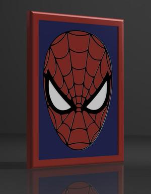 Spiderman" decorative frame v2