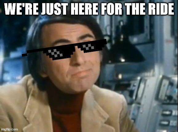 Carl Sagan Speed Racer