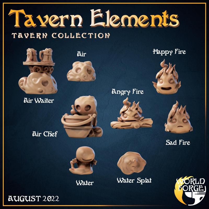Adorable Tavern Elementals