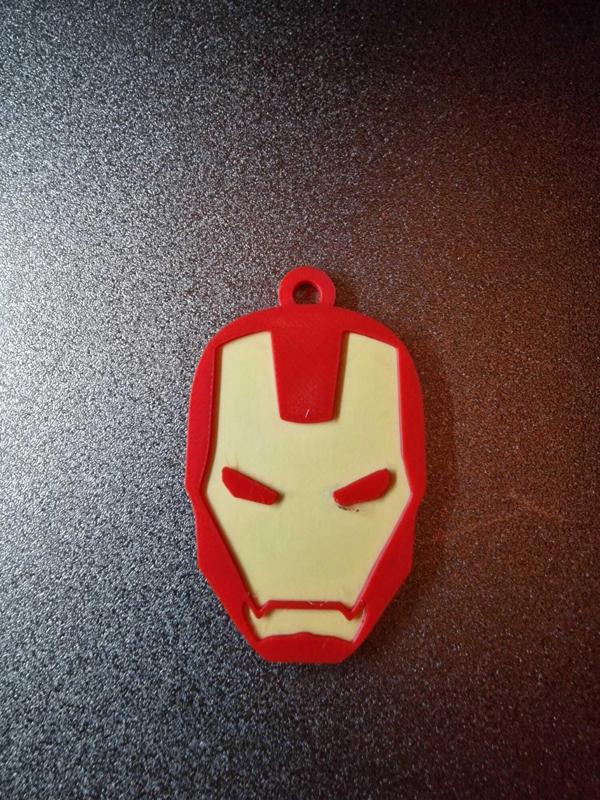 Iron man keychain