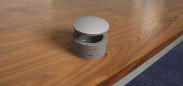 Round Jewelry Box