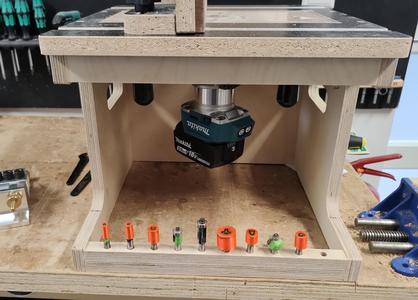 Router bit caps
