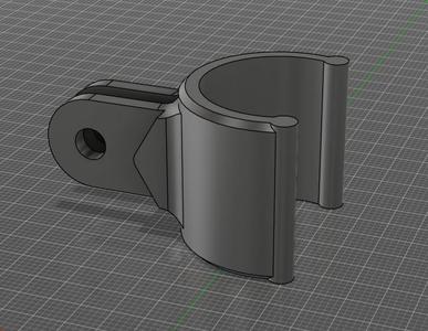 GoPro adapter for Fenix E35 flashlight