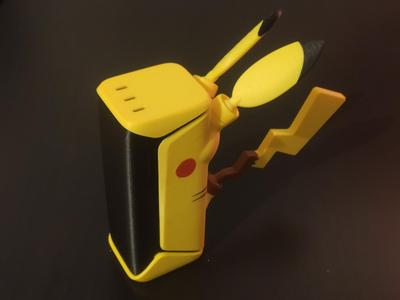 Pikachu Style Swappable Case. EcoFlow RAPID Pro X