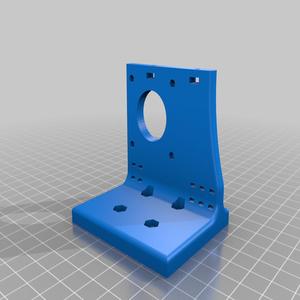 V2: Titan Aero mount / holder for P3STEEL PRUSA i3