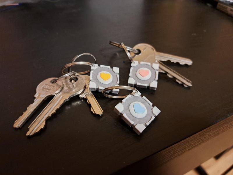 Companion Cube Key Identifier
