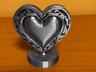 Valentine day love heart decoration