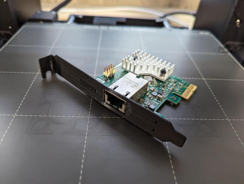 Intel i225 (i225-t1 / K77919) full height PCI bracket NIC