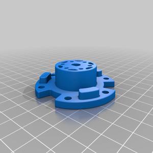 Hub for Vex and Actobotics D-shaft