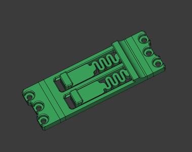 MeanWell LRS-35/50/75/100 Side Mount for DIN Rail