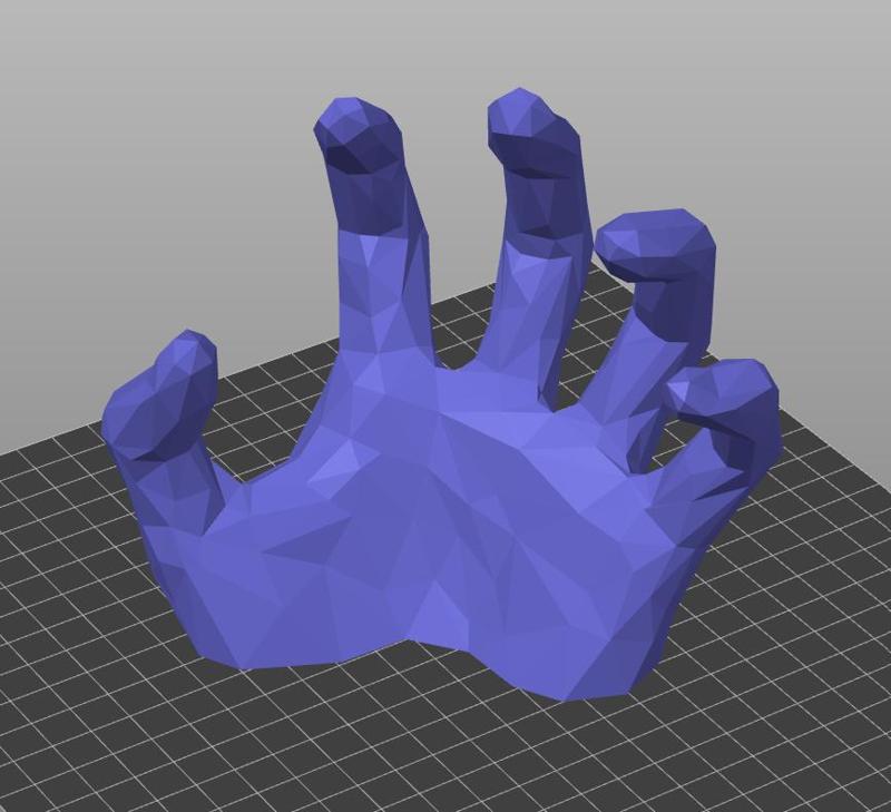 Hand Low Poly
