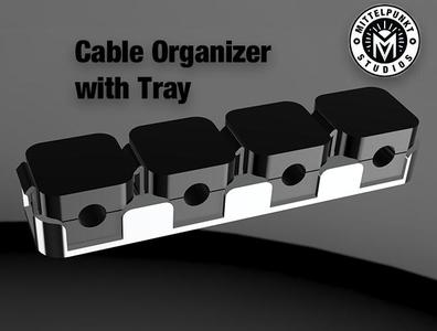 Removable Cable Organizer Print In Place Hinges