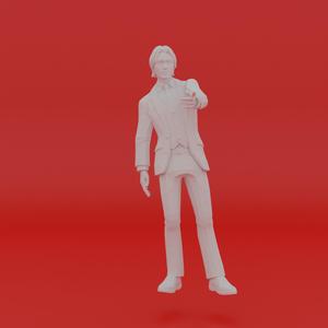 Character Pose Toy Man Miniature Figure 158