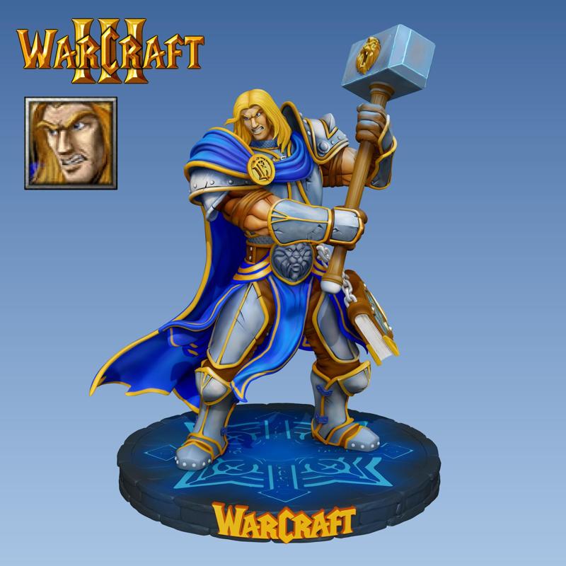 Arthas Menethil Warcraft 3 (new)