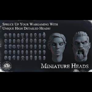 Alternative 28mm Miniature Head Set