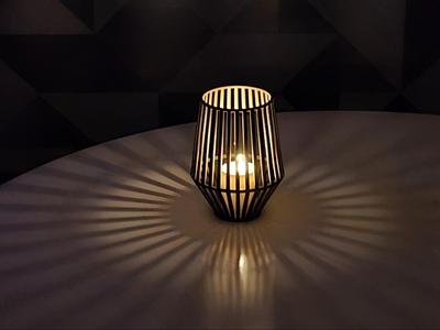 Billie Joe, a modern tea light decorative lamp
