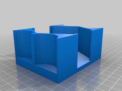 Meeple War box insert - correct height