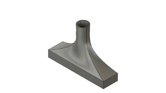 8 inch Jet Jointer/Planer Vacuum Chute Attachment