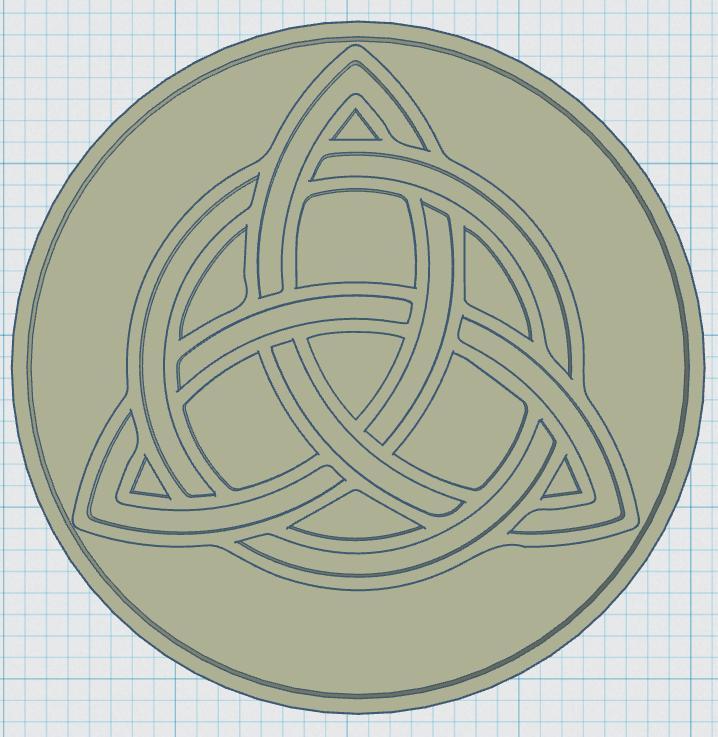 Celtic Symbol Coaster 42