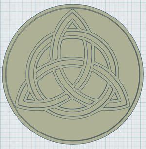 Celtic Symbol Coaster 42