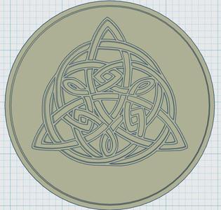 Celtic Symbol Coaster 33