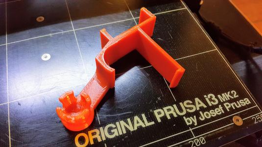 Prusa MK2 Raspi Zero-W and Cam Z-axis holder