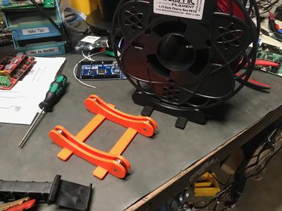 Adjustable Desktop Spoolholder [SCAD]