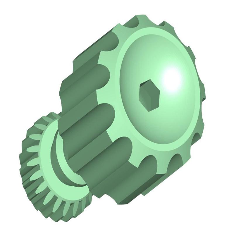 Yet ANOTHER Machine Vise - Handle that can be driven by electric drill/driver