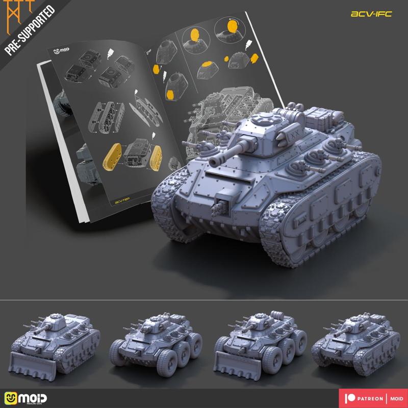 ACV IFC Infantry Fighting Carrier Vehicle