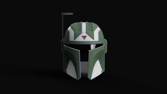 "Merc" - Custom Post Imperial Helmet