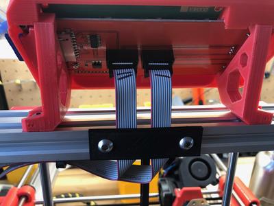 Prusa Bear LCD Cable Plate