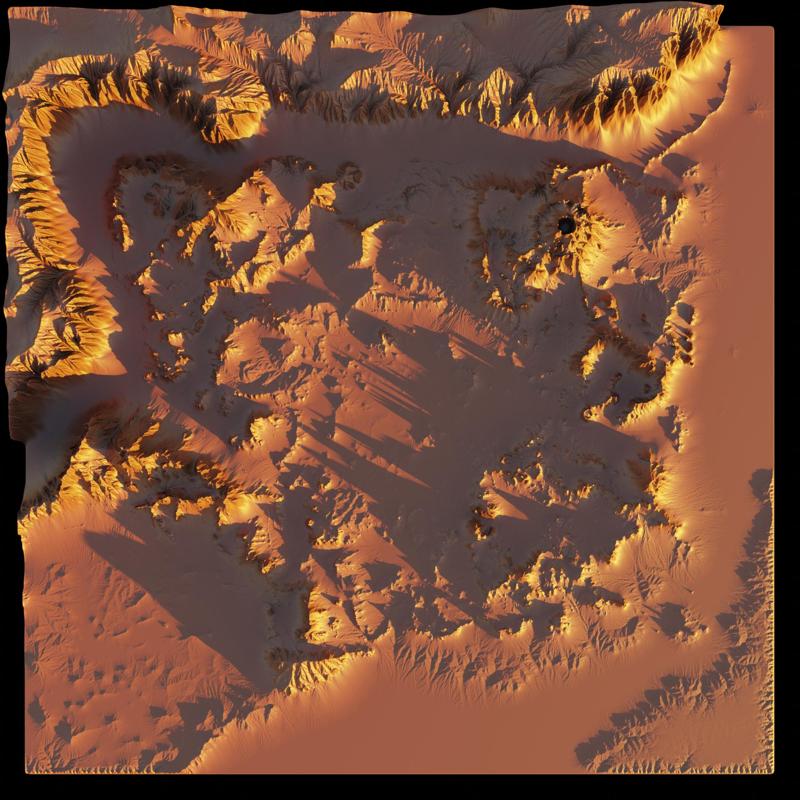 3D Printable Hyrule Map - Breath of the Wild & Tears of the Kingdom - Fan Art