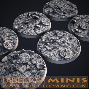 Ancient Ruins 65x65mm Bases