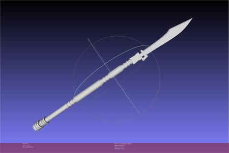 Star Wars Last Jedi Praetorian Guard Bladed Staff