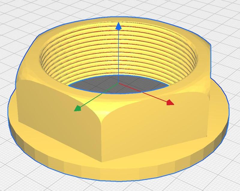 Pipe Contra Nut - 2" BSP