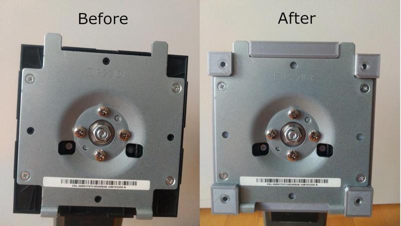 Dell P2210 Stand VESA 100 Adapter