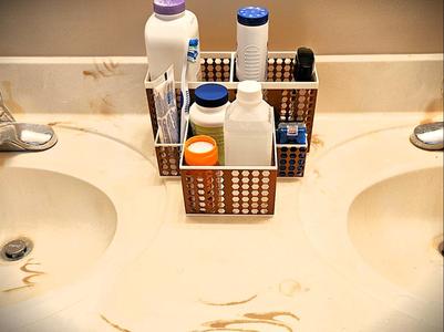 Bathroom Organizer Dual Sink (Jack and Jill Sinks)