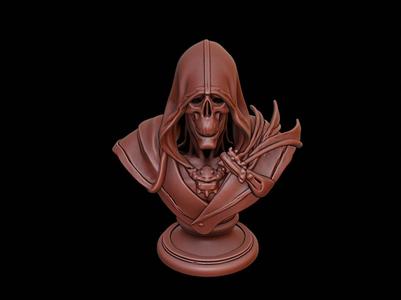 Necromancer Beast Bust