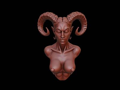 Succubus Beast Bust