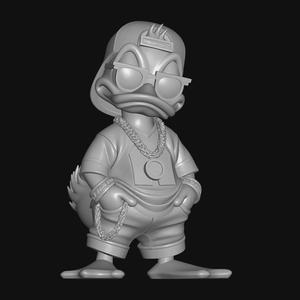 stylish donald duck
