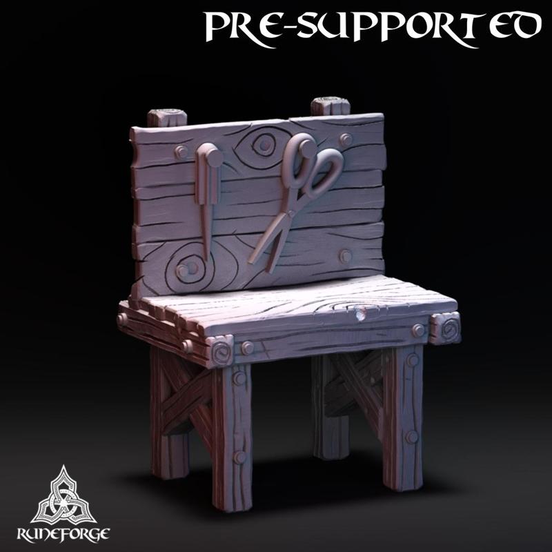 Blacksmith Scenery - Work Table