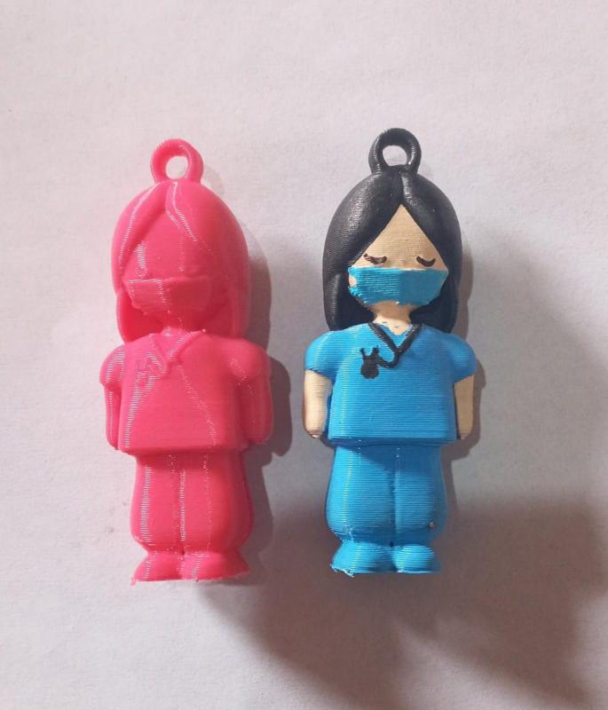 AMPOULE BREAKER NURSE MODEL WITH CHINSTRAP