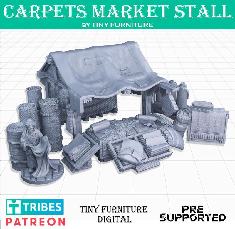 Carpets Market Stall